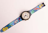 Lodge SCB111 Swatch Chronograph montre | 1993 vintage Swatch montre
