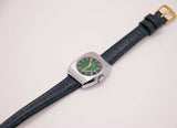 Fero Feldmann 17 Jewels Swiss Made Green Dial Watch for Women 1980s