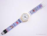 2009 Swatch GW151O solo orologio bianco morbido | Classico bianco Swatch Gentiluomo
