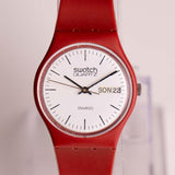 Raro 1983 GR700 Swatch Prototipo reloj | Día y fecha Swatch reloj