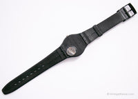 1988 Swatch GX701 Tiger Moth montre | Rare Date des années 80 Swatch Gant