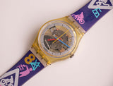 RARE 1985 JELLY FISH GK100 Swatch Watch | 80s Vintage Swatch Watch