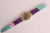 Rare 1985 Jelly Fish GK100 Swatch montre | Vintage des années 80 Swatch montre