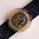 نادر 1988 البوب swatch الهيكل العظمي | ثمانينيات القرن العشرين البوب swatch مشاهدة خمر
