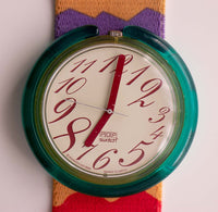 PMK101 Vintage Melanie Pop Swatch reloj | 1993 Pop Swatch Relojes