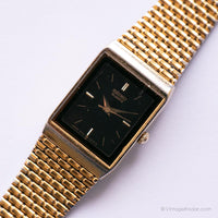 كلاسيكي Seiko 2Y01-5D1H R1 Watch | تسعينات القرص الأسود ساعة للنساء
