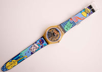 Vintage 1994 SKK103 CLEARANCE Swatch Watch | Skeleton Dial Swatch