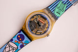 Vintage 1994 SKK103 Clearance Swatch Uhr | Skelett Zifferblatt Swatch