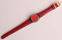 1994 LG109 Geisha Lady Swatch خمر | أحمر 25 ملم Swatch راقب