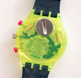 Raro 1991 Swatch Grand Prix SCJ101 orologio con box e documenti originali
