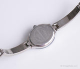 Vintage elegante Tinker Bell reloj | Tono plateado Disney reloj para damas