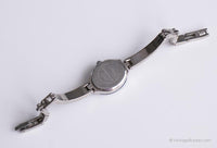 Vintage elegant Tinker Bell Uhr | Silberton Disney Uhr für Damen