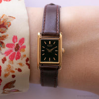 Ancien Seiko 1F20-5A69 R0 montre | Quartz au Japon à cadran noir montre