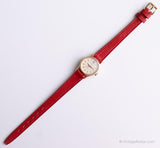 Minuscule or d'or Timex Quartz montre Pour les dames | Ancien Timex Montre-bracelet
