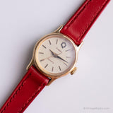 Tiny Gold-tone Timex Quartz Watch for Ladies | Vintage Timex Wristwatch