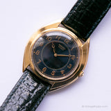 Antiguo Seiko 4N00-0339 R1 Damas reloj | Reloj de pulsera de dial negro de los 90