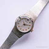 كلاسيكي Seiko 8y21-0010 R0 Watch | اللباس الفضي اللباس مراقبة لها