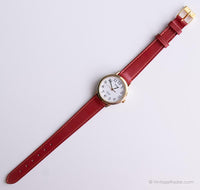 Tone d'oro vintage classico Timex Indiglo Quartz Watch for Women