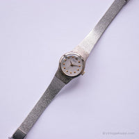 Vintage Seiko 8Y21-0010 R0 Watch | Silver-tone Dress Watch for Her