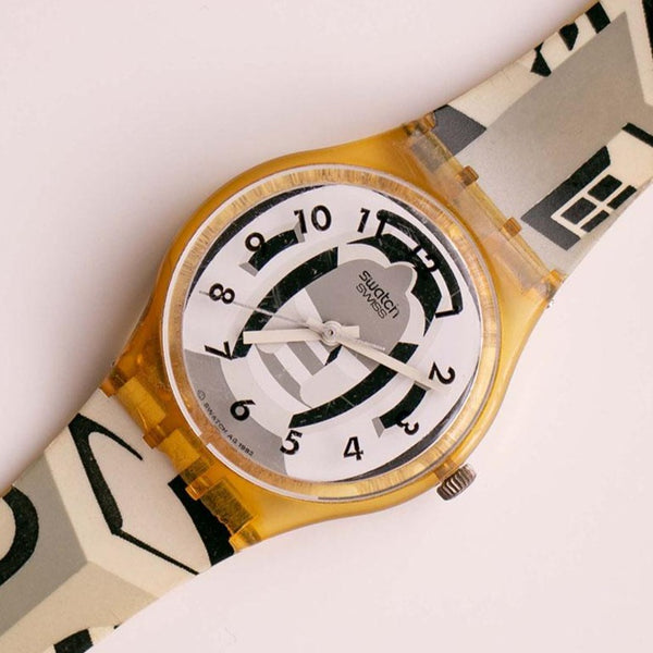 Vintage 1992 منظور GK169 Swatch مشاهدة | 90s Swatch ساعات