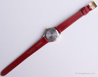 Klassischer Vintage Gold-Ton Timex Indiglo Quarz Uhr für Frauen