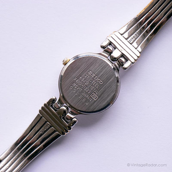 Vintage Seiko V400-1229 R0 Watch | Best Luxury Watches for Women