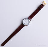 Remise en argent rétro Timex Quartz indiglo montre | Montres pour dames vintage