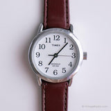 الرجعية النغمة الفضية Timex Watch Indiglo Quartz | الساعات السيدات القديمة