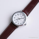 Remise en argent rétro Timex Quartz indiglo montre | Montres pour dames vintage