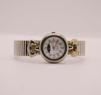 Kathy Ireland Moon Fase Watch | Orologi vintage tono d'argento