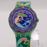 Swatch Scuba Sailors Joy SDG100 montre avec la boîte d'origine vintage