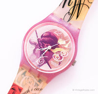 Swatch GR127 nur für Ihr Herz Uhr | 90er Jahre romantisch Swatch Uhr