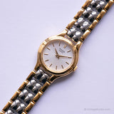 Vintage Gold-Ton Pulsar Uhr für Frauen | 90er Jahre Japan Quarz Uhr