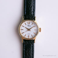 Tono de oro vintage Timex Cuarzo reloj | Damas de lujo Timex Relojes