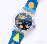 Swatch SSK102 Watch Movimento | 1993 Swatch Gentiluomo Chronograph Guadare