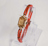 17 Jewels Gold-Plated Anker Watch | Vintage Mechanical Ladies Watch