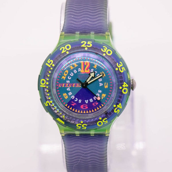 Vintage Swatch Scuba BERMUDA TRIANGLE SDN106 Watch | 90s Swatch