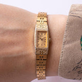 Jahrgang Seiko 2E20-5559 R0 Armbanduhr für sie | Winzige 90er Jahre Uhr