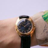 Antiguo Seiko 4N00-0339 R1 Damas reloj | Reloj de pulsera de dial negro de los 90