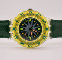 Vintage ▾ Swatch Scuba Mint Drops SDK108 orologio | SCUBA degli anni '90 swatch