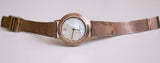 Grenen vintage de rosa dorada por Skagen Diseños Fecha reloj para mujeres