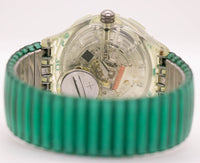 Antiguo Swatch Scuba Mint Drops SDK108 reloj Condición de nos con caja