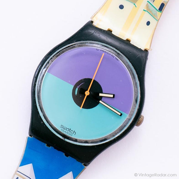 Anni '80 rari Swatch GB121 Catherine Point Watch 1988 Swatch