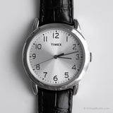 Minimalist Silver-tone Timex Quartz Watch | Best Vintage Timex Watches