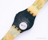 Anni '80 rari Swatch GB121 ST. Catherine Point Watch | 1988 Swatch Gentiluomo