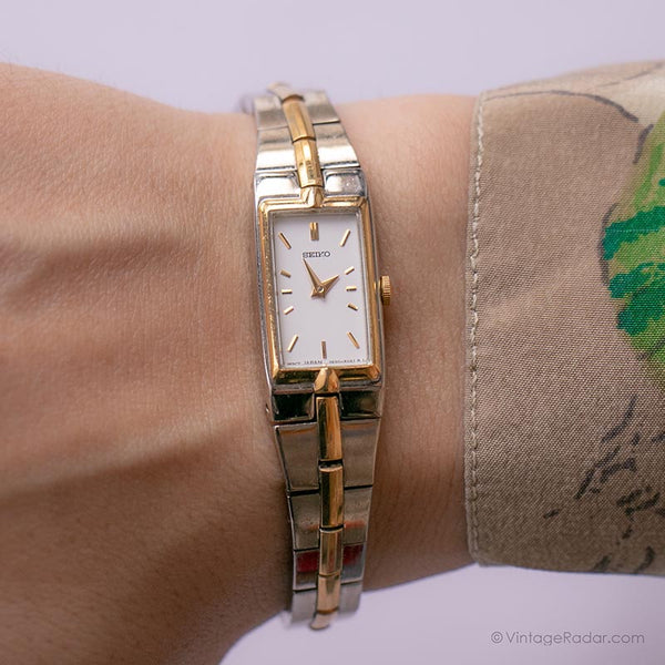 Vintage ▾ Seiko 2E20-7479 R0 Owatch da polso da donna | Occasione a guardare per lei