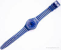 Swatch GN230I dans le vent rayé montre | Blue marine 2009 Swatch Gant