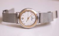 Silver-tone Minimalist Grenen Denmark Women's Watch Vintage