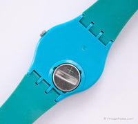 Antiguo Swatch GS138 se eleva reloj | Azul clásico 2009 Swatch Caballero reloj