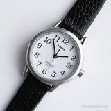 الكلاسيكية خمر Timex ساعة Indiglo | الحد الأدنى Timex ساعة التاريخ